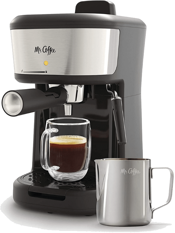 mr. coffee steam espresso