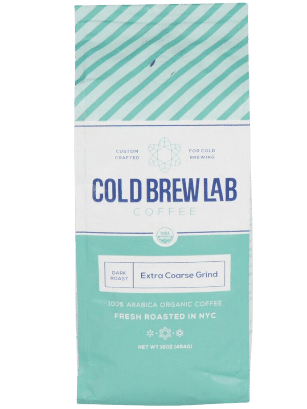 cold brew organic coarse ground coffee colombian supremo dark roast