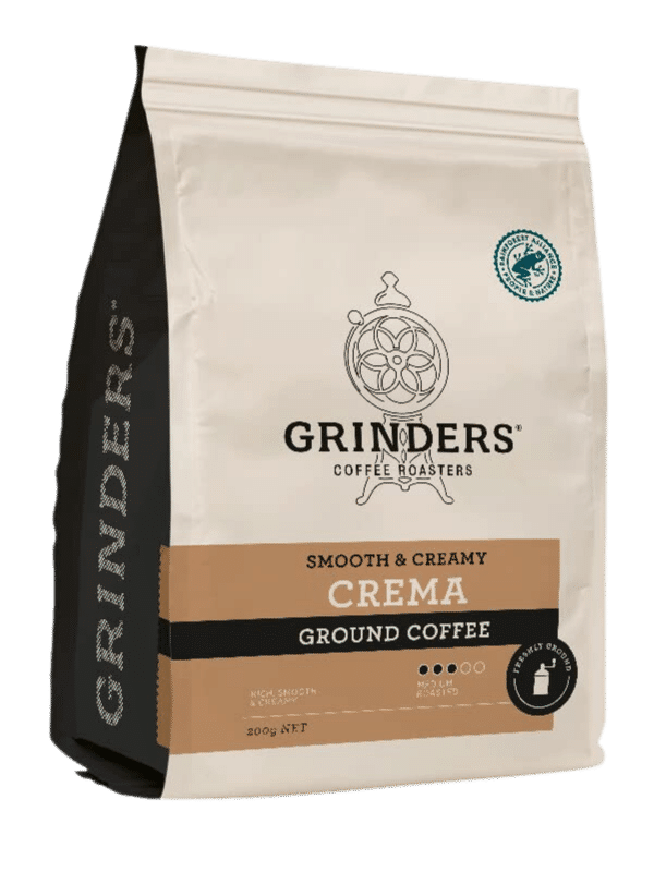 grinders smooth crema ground coffee