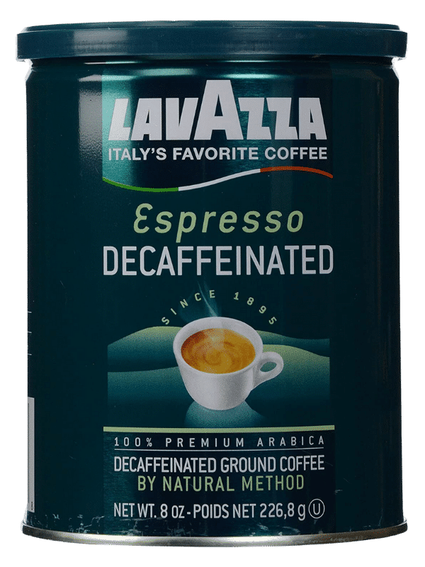 lavazza espresso decaffeinated ground coffee