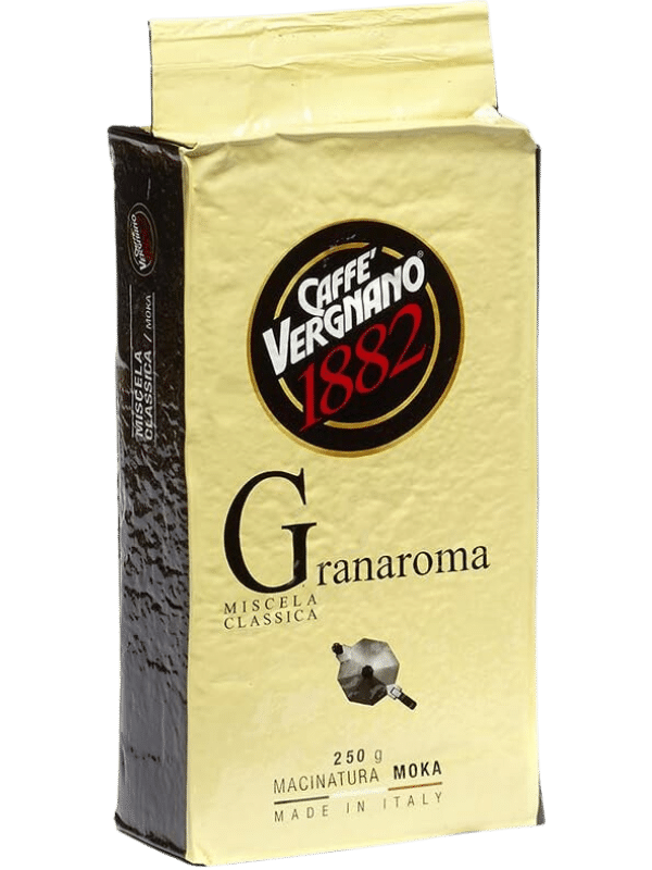 caffe vergnano granaroma moka 250 grams