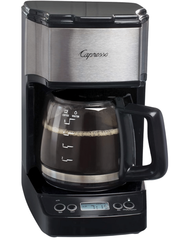 capresso 5 cup mini drip coffee maker