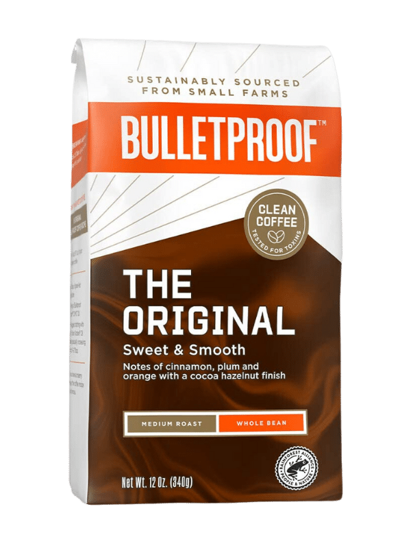 the original whole bean coffee bulletproof keto friendly