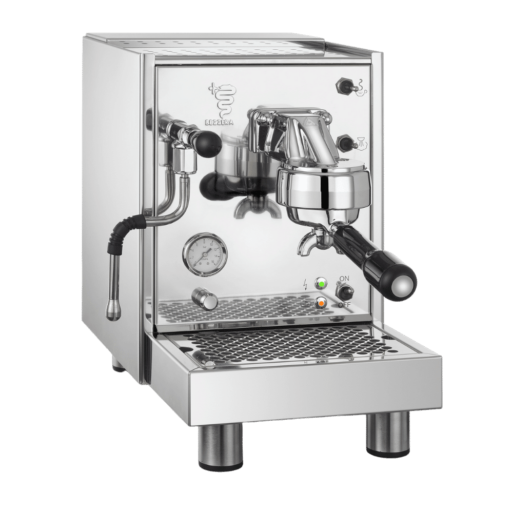 bezzara bz09 espresso machine front