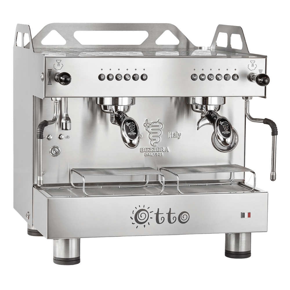 bezzara otto de automtic commercial espresso machine front