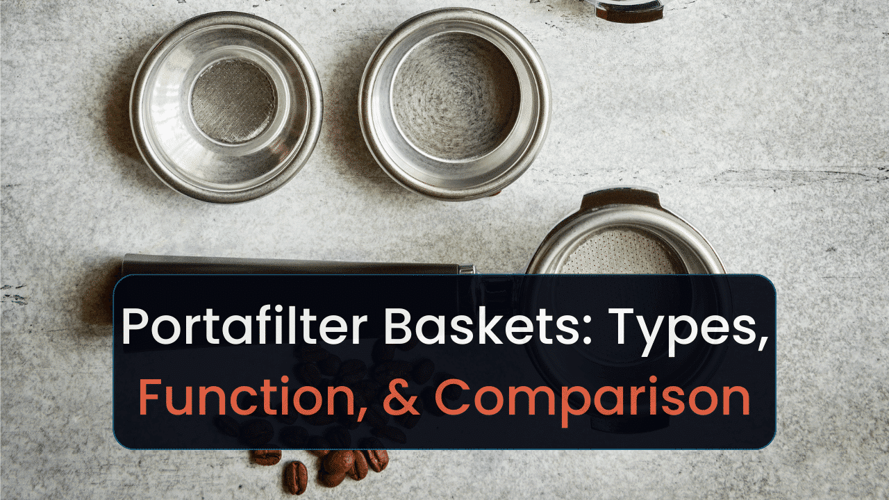 portafilter baskets types function comparison