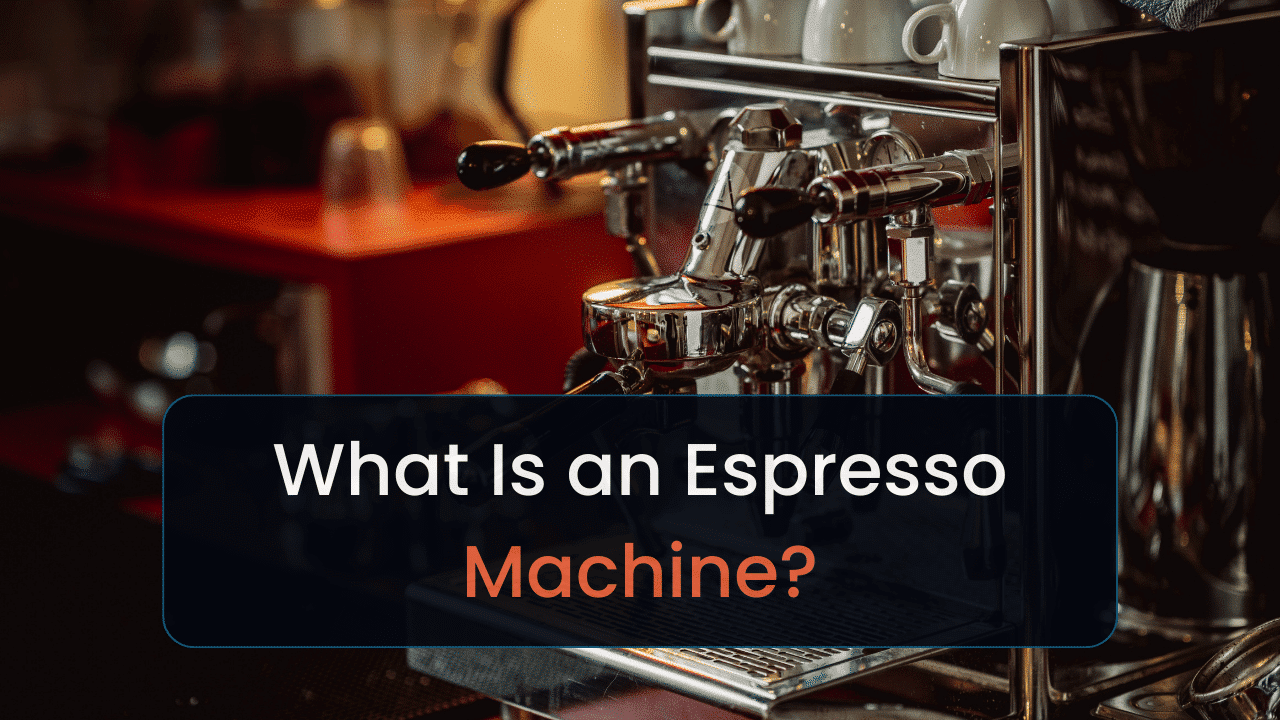 what is an espresso machine how does it work