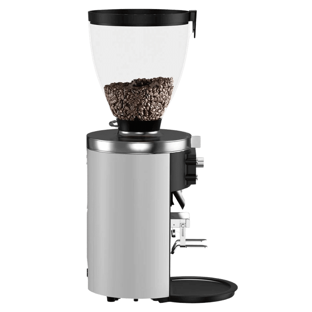 mahlkonig e80s espresso grinder side white