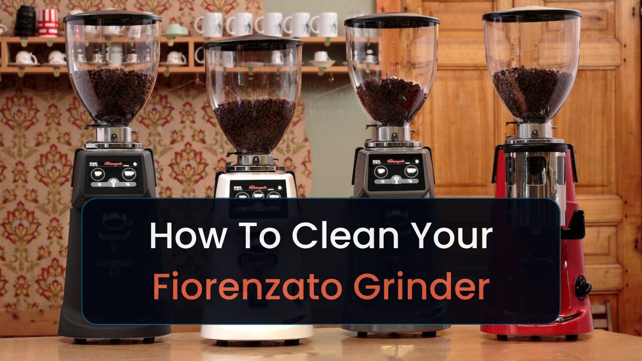 how to clean your fiorenzato grinder