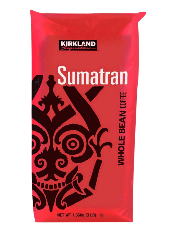 kirkland signature sumatra french roast whole bean coffee