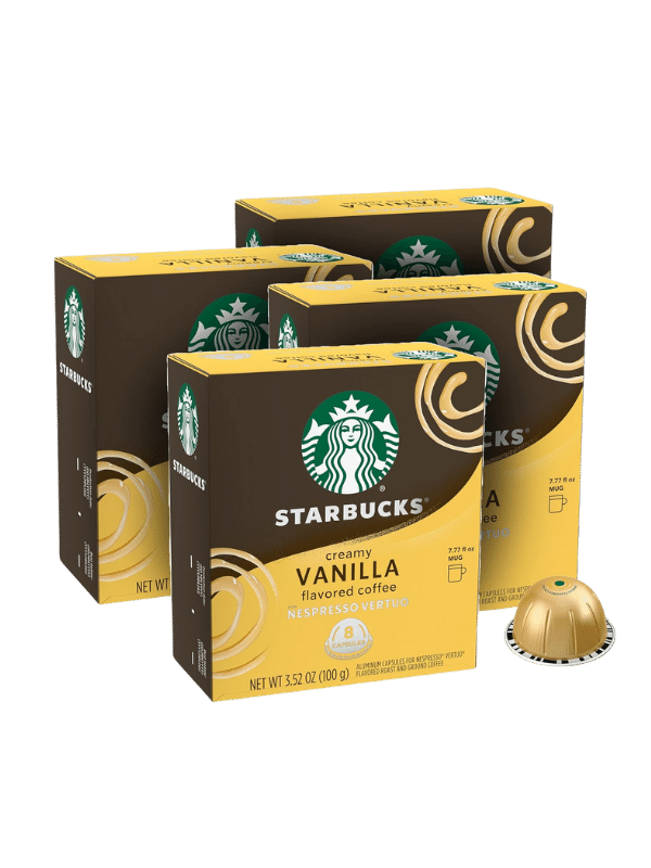 starbucks by nespresso vanilla flavored coffee