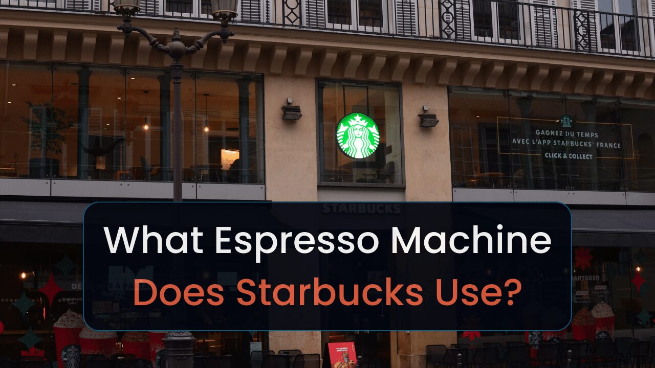 what espresso machine does starbucks use